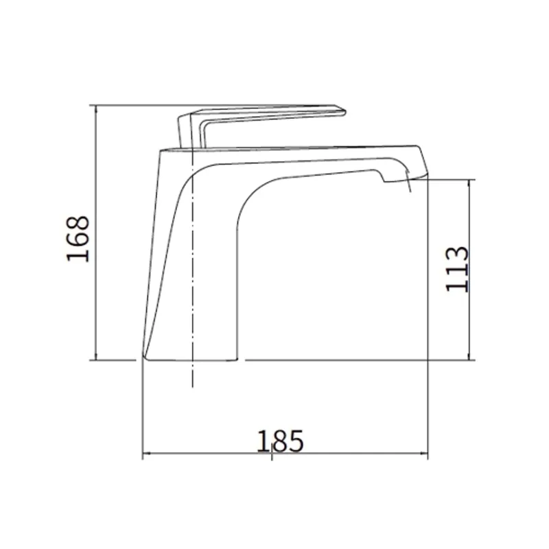 Смеситель для раковины FASHUN A1061, хром