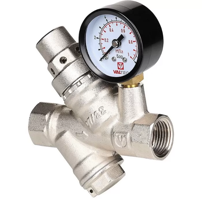 Редуктор давления Valtec 3/4" с фильтром и манометром (VT.082.N.05)