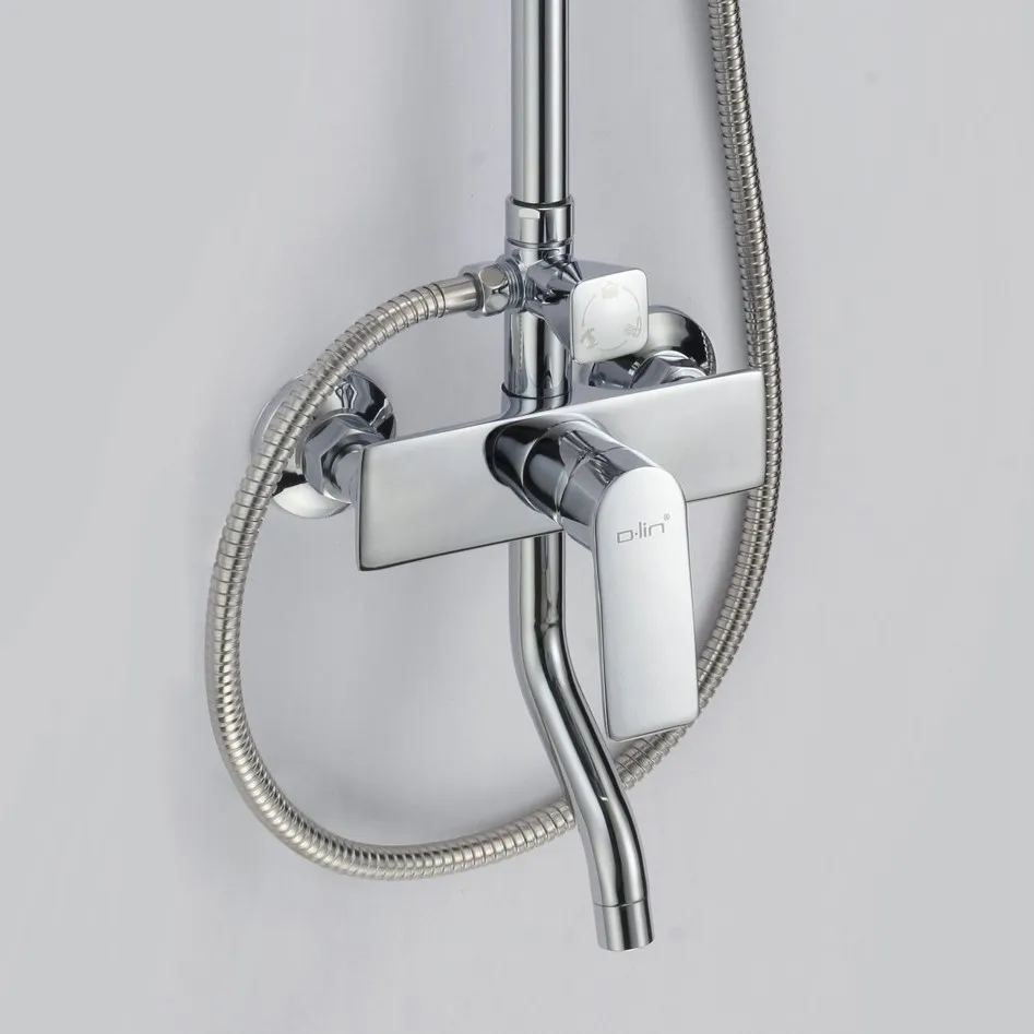 Душевая система D-Lin D10A17, хром