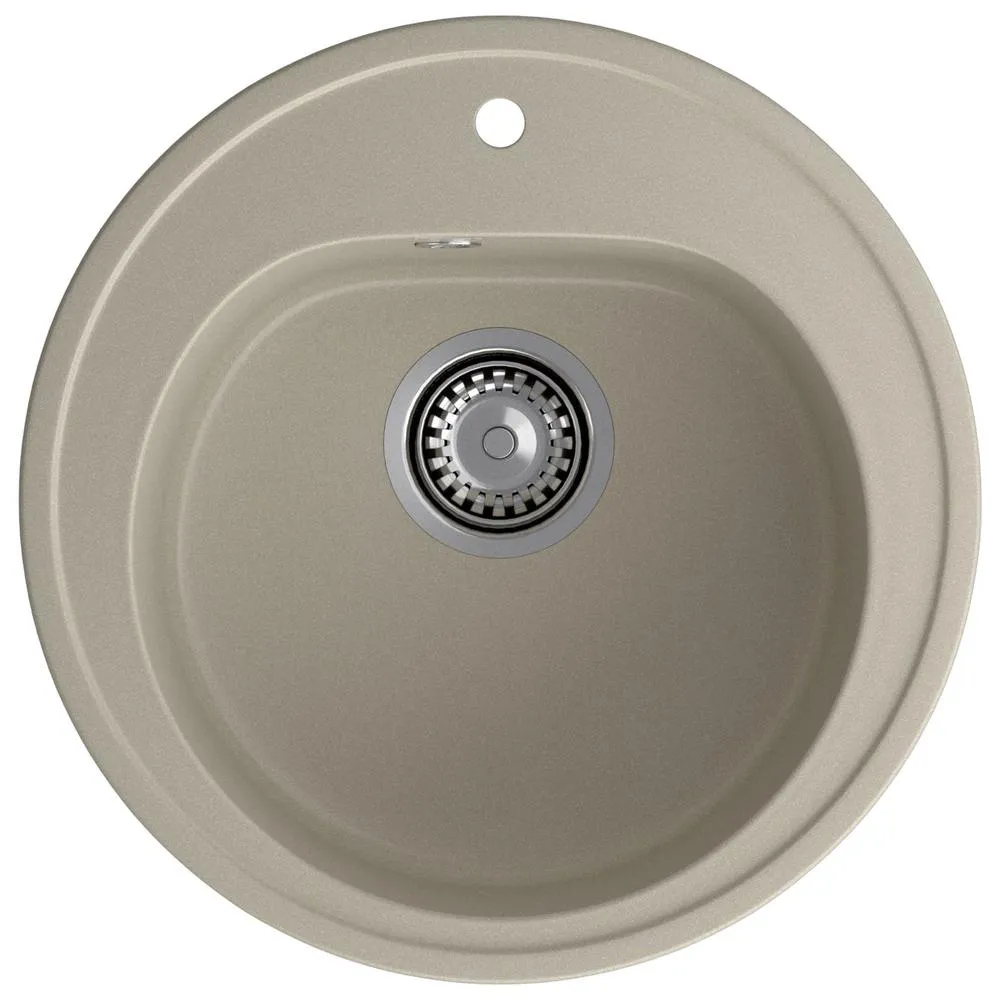 Кухонная мойка GranFest RONDO 510, топаз