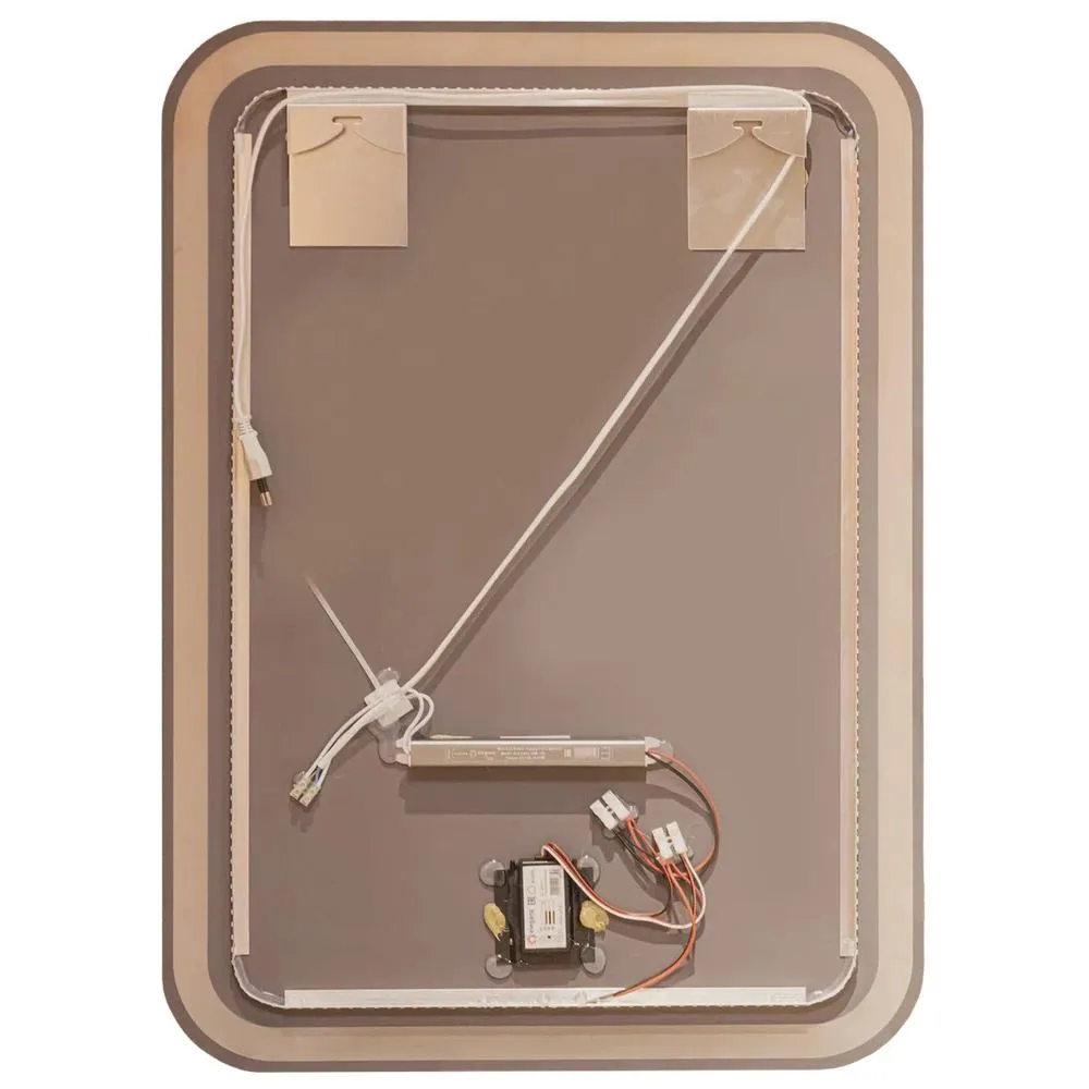 Зеркало Silver Mirrors Malta-Lite 500х700 (открытая подсветка, сенсорный выкл.)