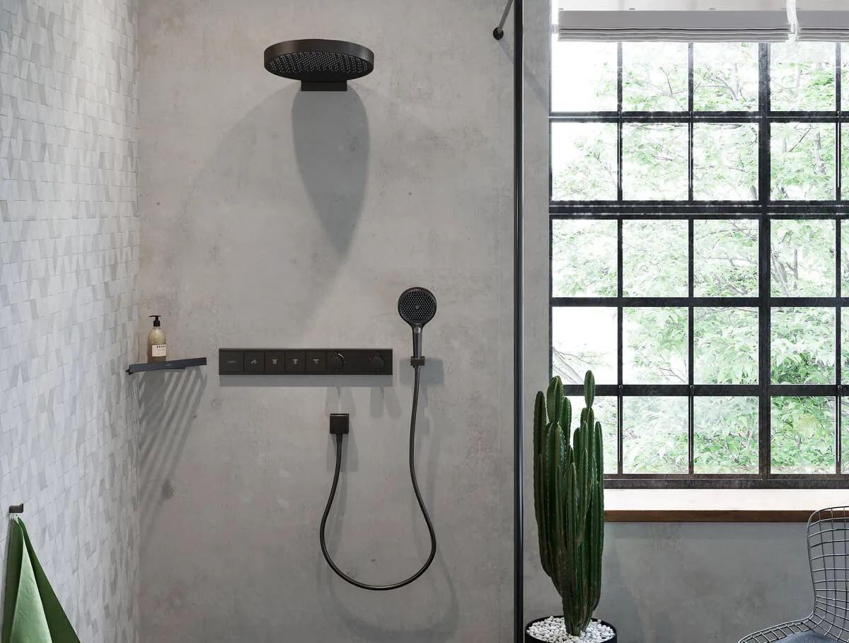 Крючок HANSGROHE AddStoris Чёрный матовый (41742670)