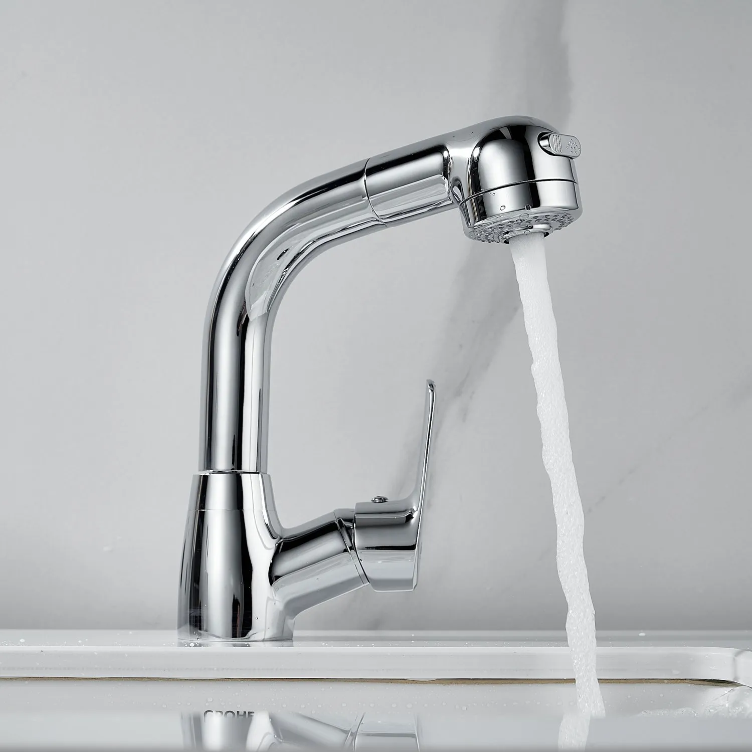 Смеситель для раковины многофункциональный Raffine F291, хром