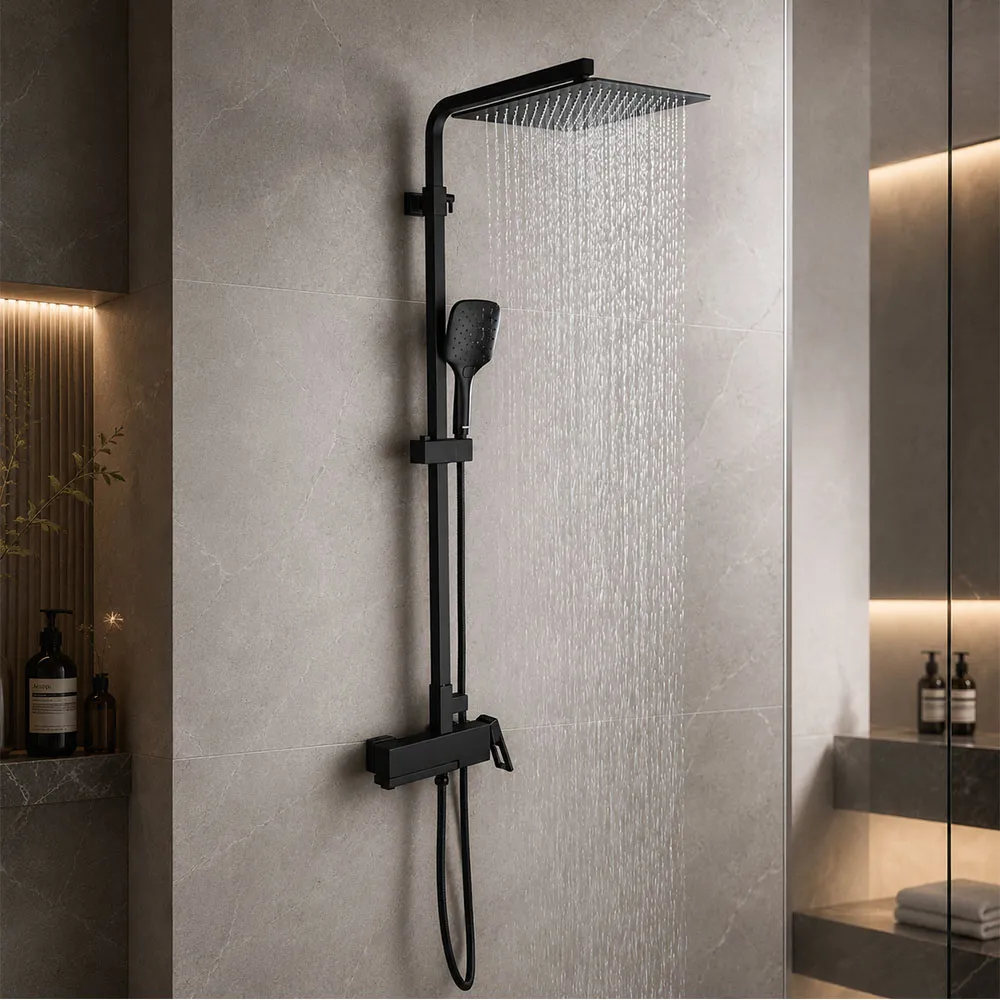 Душевая система GAPPO G2417-6, черный