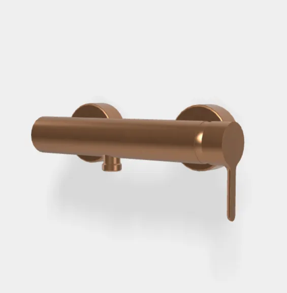 Смеситель для душа Fima Carlo Frattini Snap, брашированная янтарная бронза (F3115/1ZS)