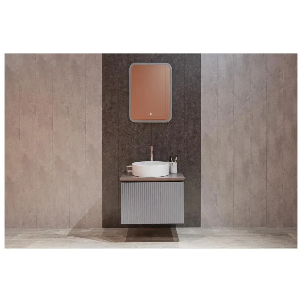 Зеркало Silver Mirrors Stiv-Lite 500х700 (открытая подсветка, cенсорный выключатель)