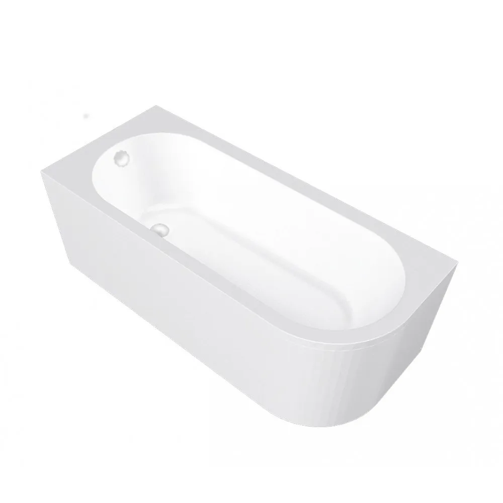 Ванна акриловая левосторонняя Vayer Irena Гл000026131, 170х72