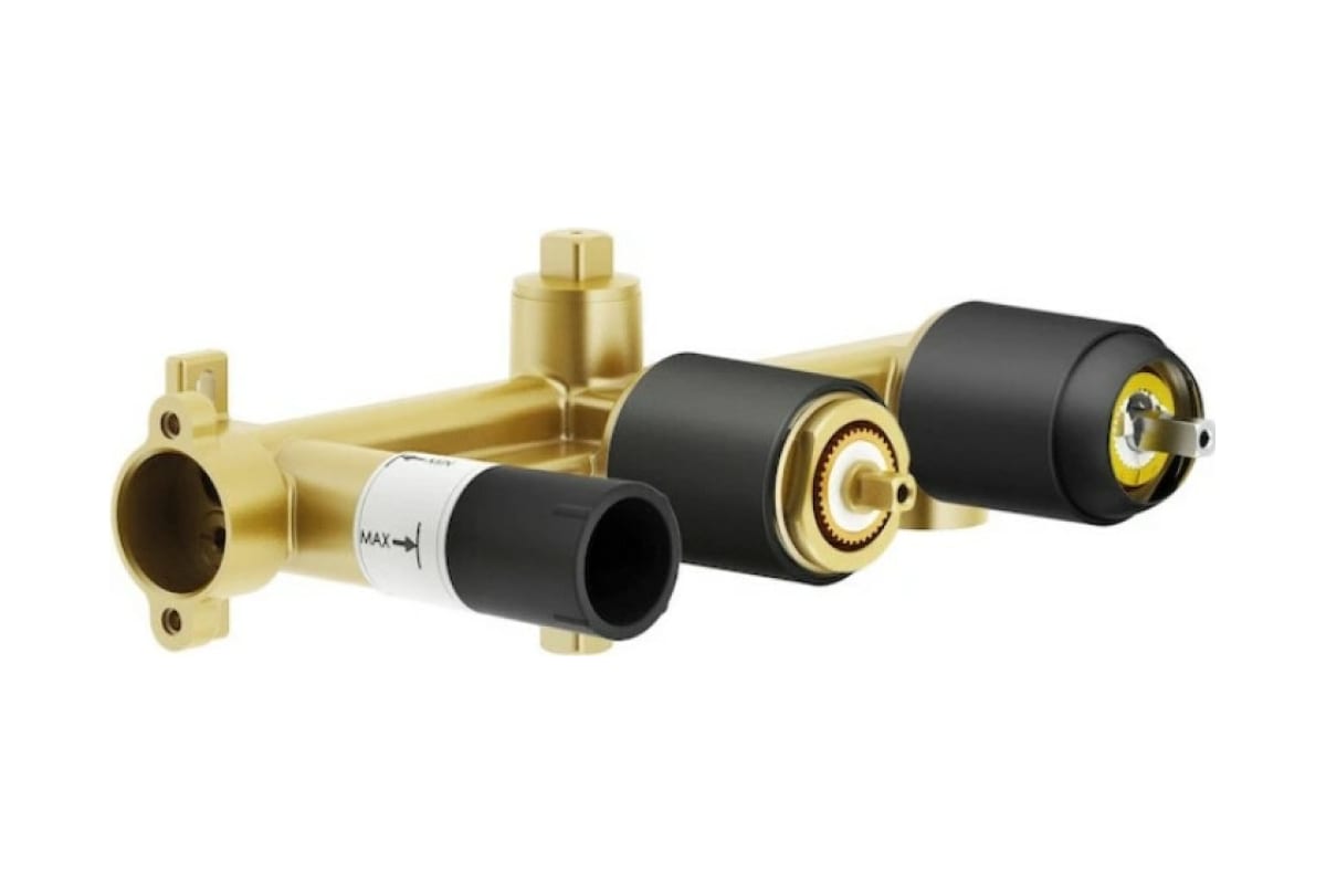 Скрытая часть Nobili Rubinetterie WE81200/TBM смесителя для ванны, Velvet black