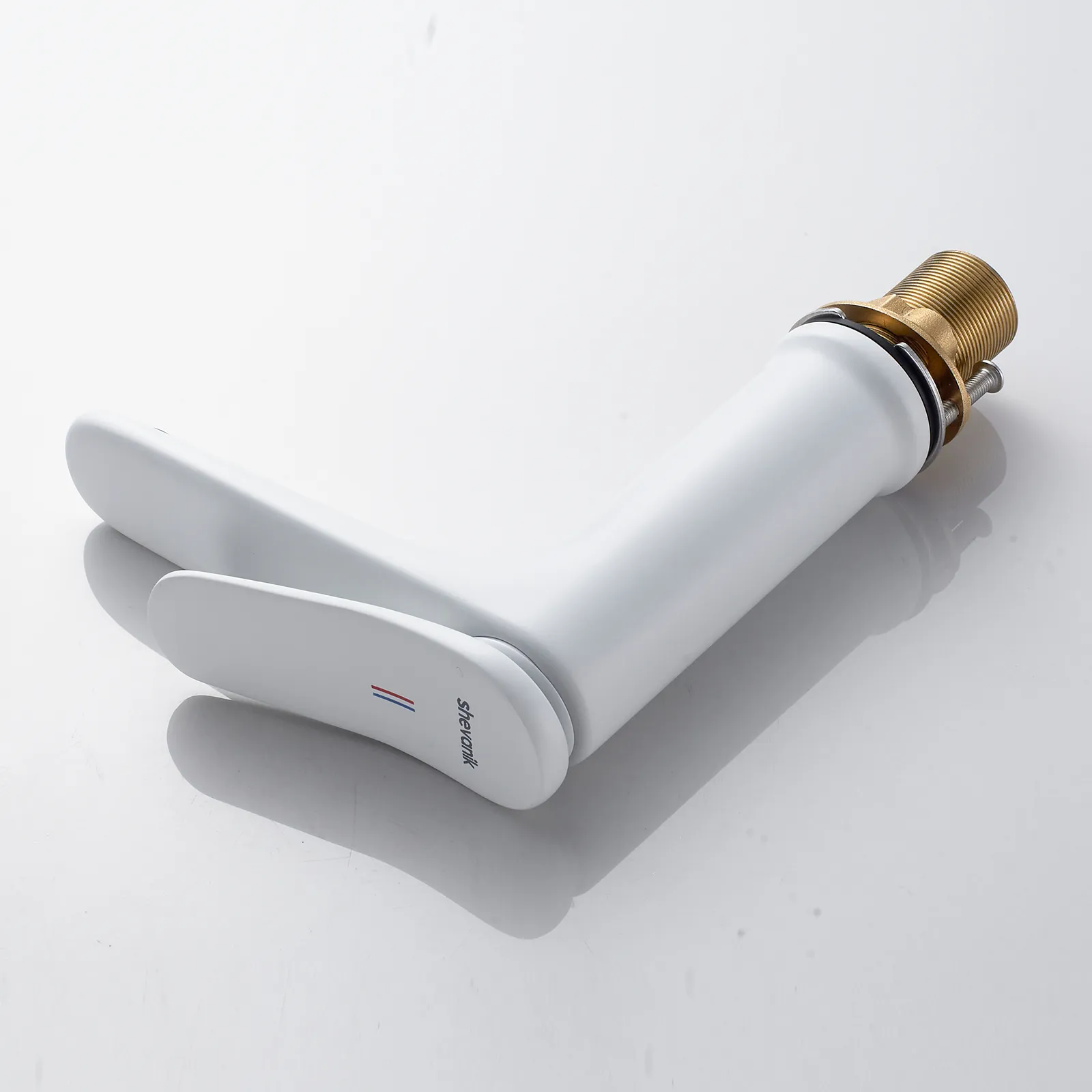 Смеситель для раковины Shevanik S4701C, белый