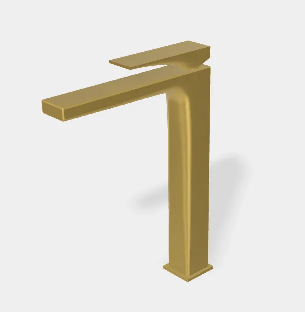 Смеситель для раковины Fima Carlo Frattini Zeta, брашированное золото (F3961/HNOS)