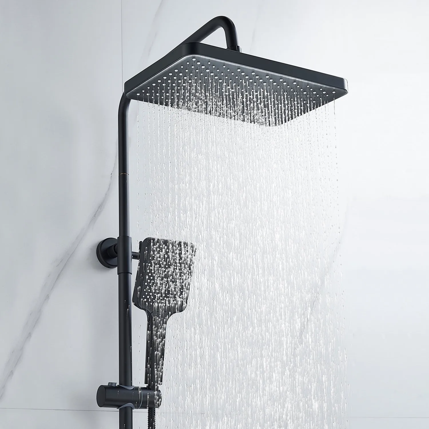 Душевая система Raffine F3699H, черный