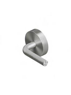 Смеситель для душа Quadro design Levo, на 1 потребитель, сталь брашированная (14 63 AS)