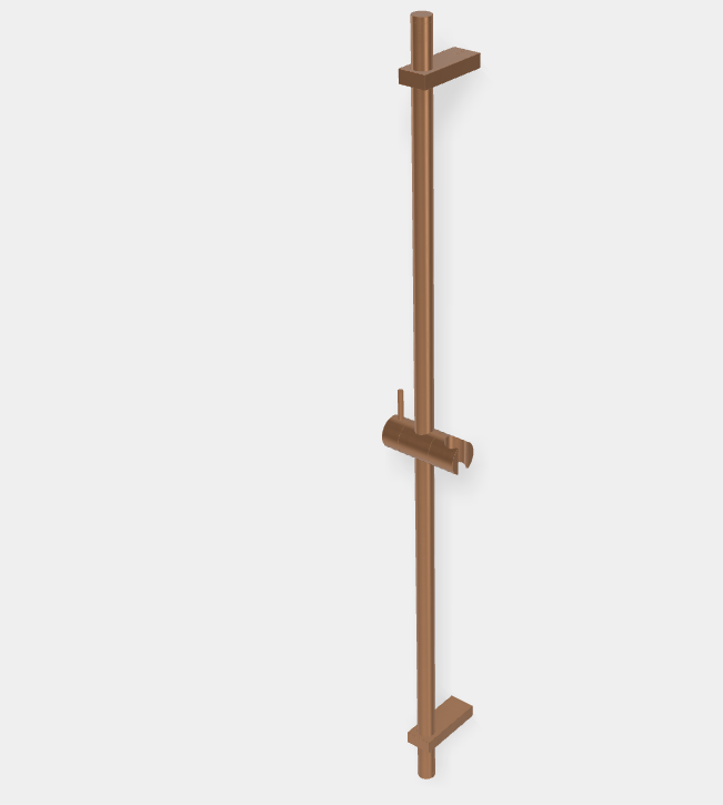 Штанга для душа Fima Carlo Frattini Sliding rail, 855, брашированная янтарная бронза (F2150/1ZS)