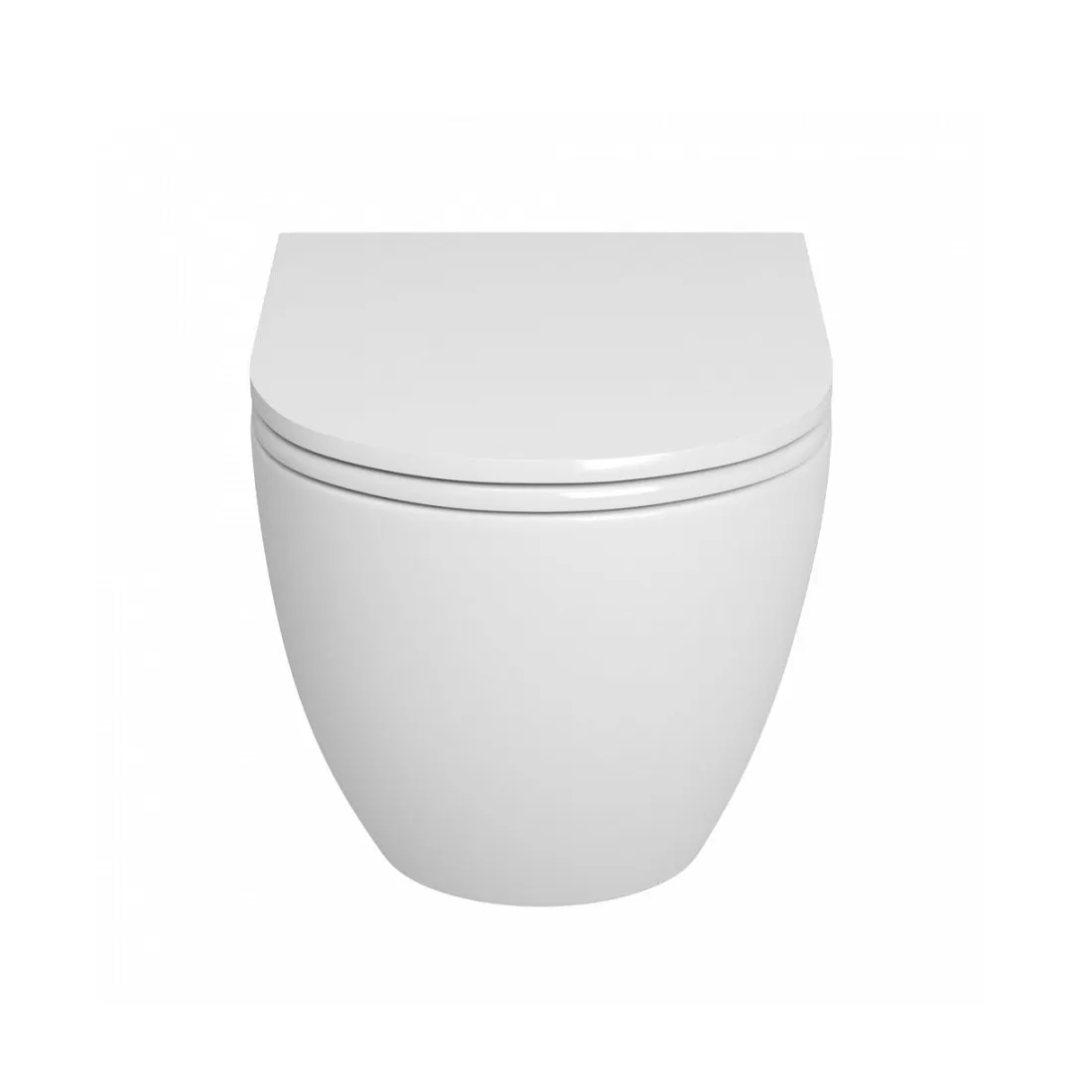 Унитаз приставной Maretti Elena безободковый с микролифтом, EA10PRBM14-844, белый