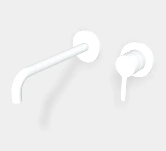 Смеситель для раковины Fima Carlo Frattini Snap, белый матовый (F3121WLX9BS)