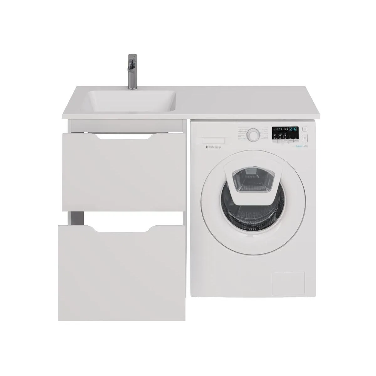 Тумба под раковину напольная Dreja Bona 60 см, белый