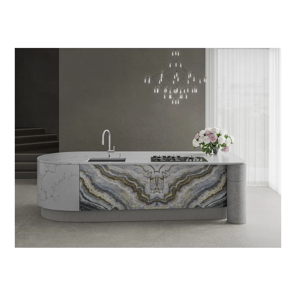 Кухонная мойка Rivelato LINO LN-654-L серый металлик