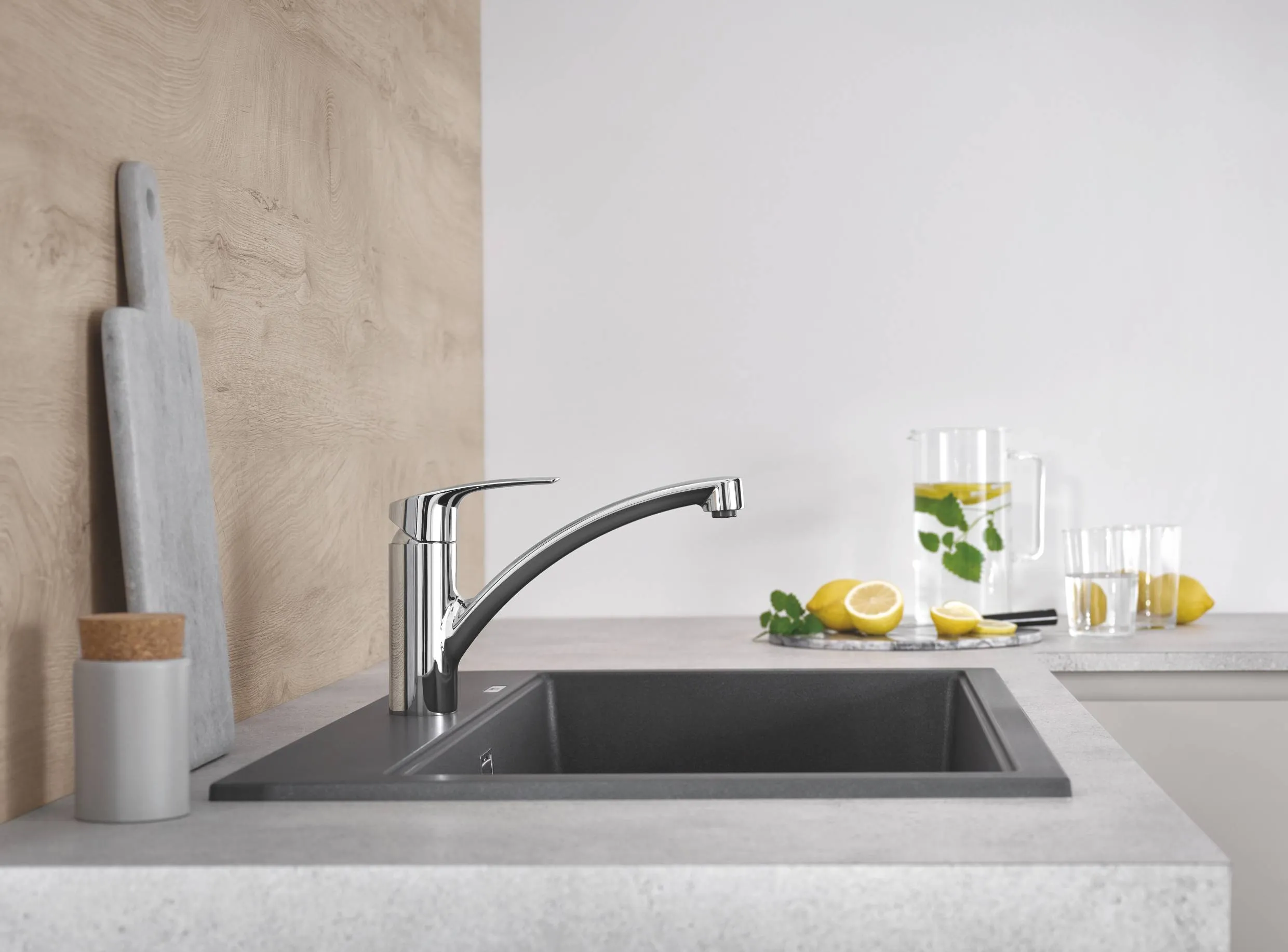 Смеситель для кухни GROHE Eurosmart стандартный, хром (арт. 33281003)