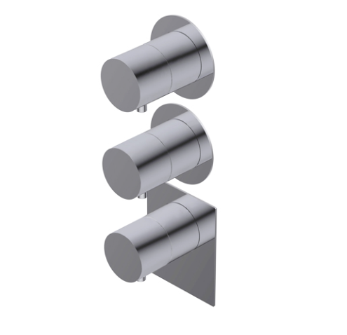 Смеситель для душа Ritmonio на 2 потребителя, хром (PR47HE201CRL)