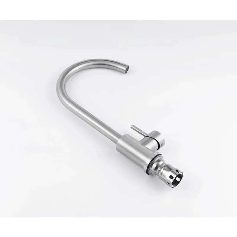 Смеситель для кухни Knotlor SS-01, сатин