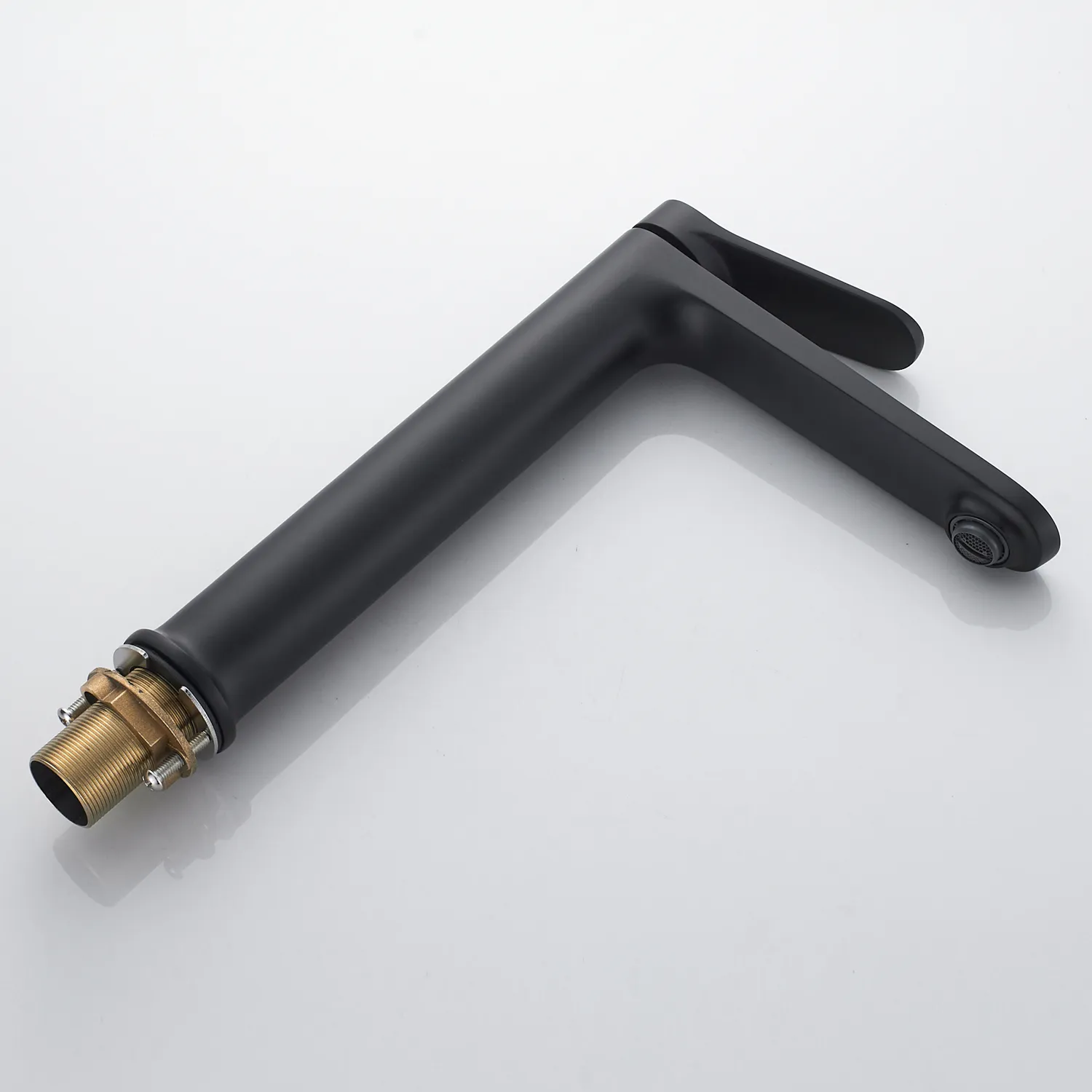 Смеситель для раковины высокий Shevanik S4311H, черный