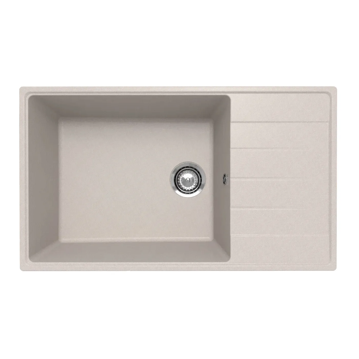 Кухонная мойка Ulgran Quartz Prima 860-10, песок