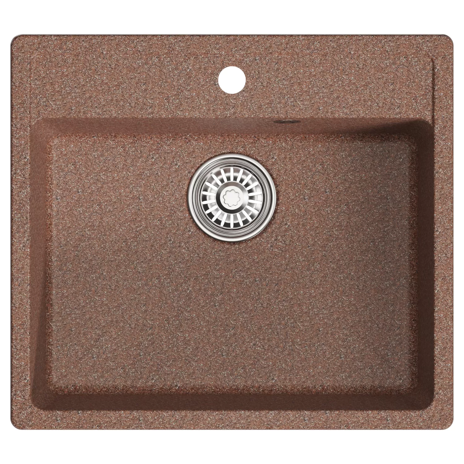 Мойка MIXLINE ML-GM15 терракотовая (307)  560*500*180мм NEW (551913)
