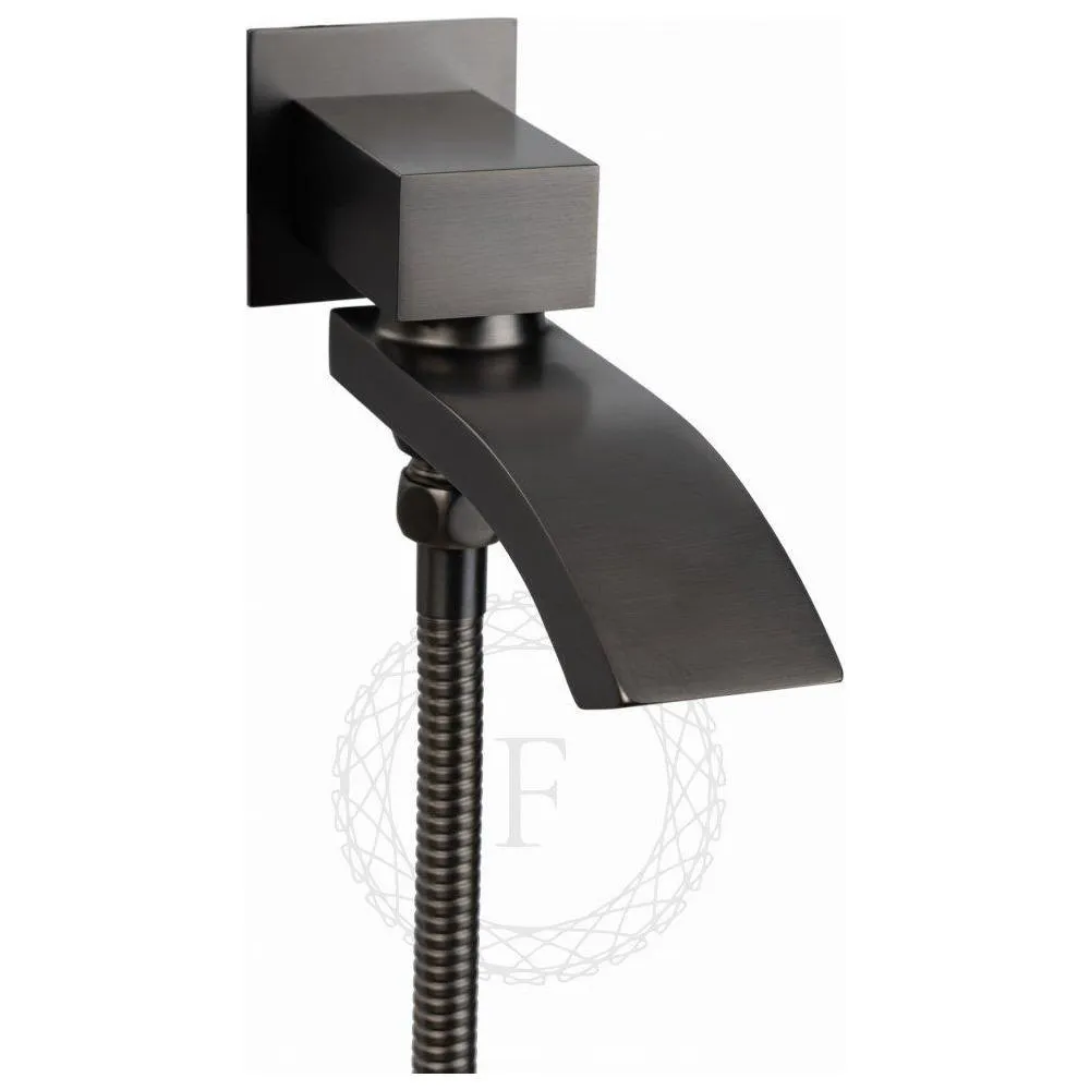 Душевая система встраиваемая FILARETE Waterfall FL1010BG, графит