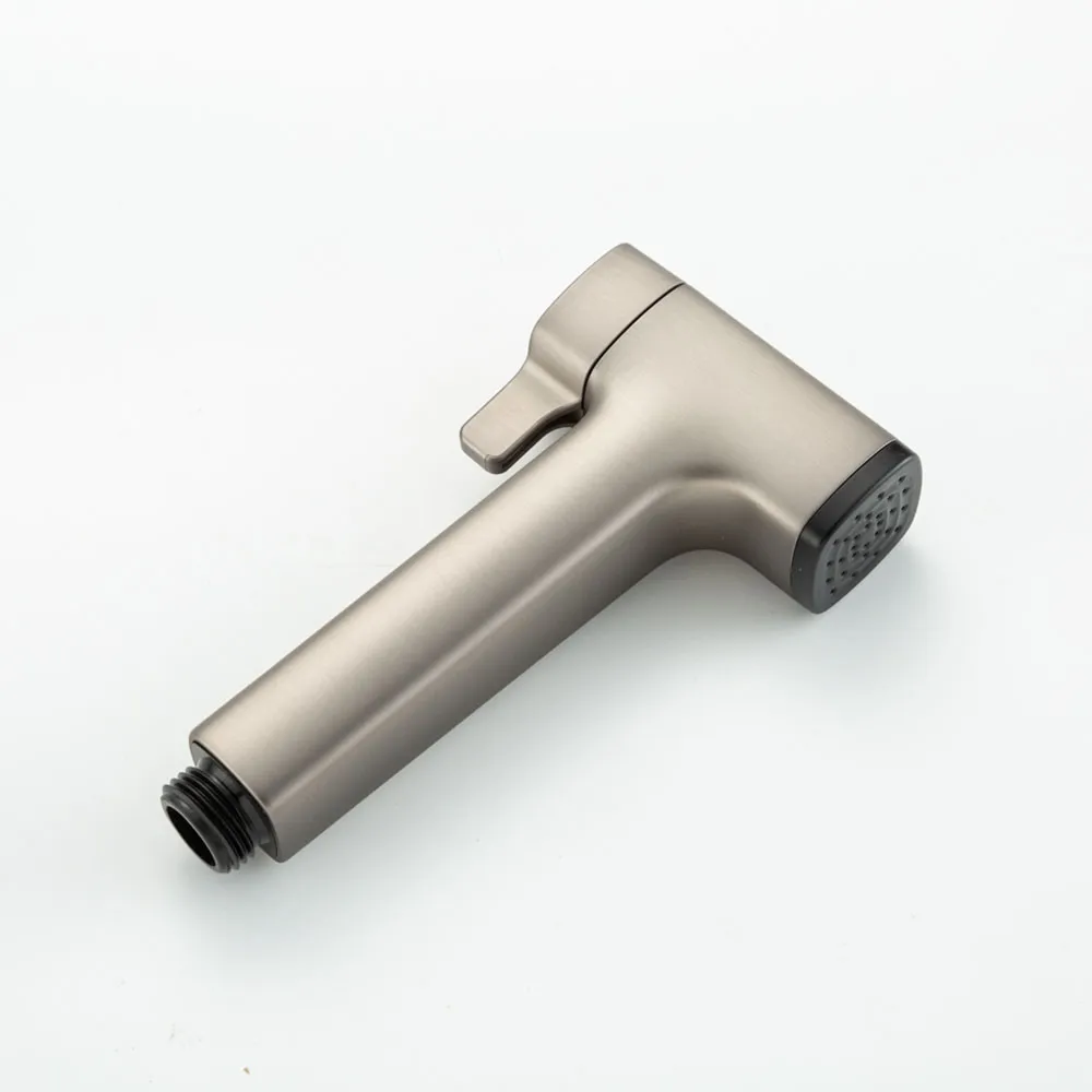 Гигиенический душ со смесителем FRAP F7591-9, оружейная сталь
