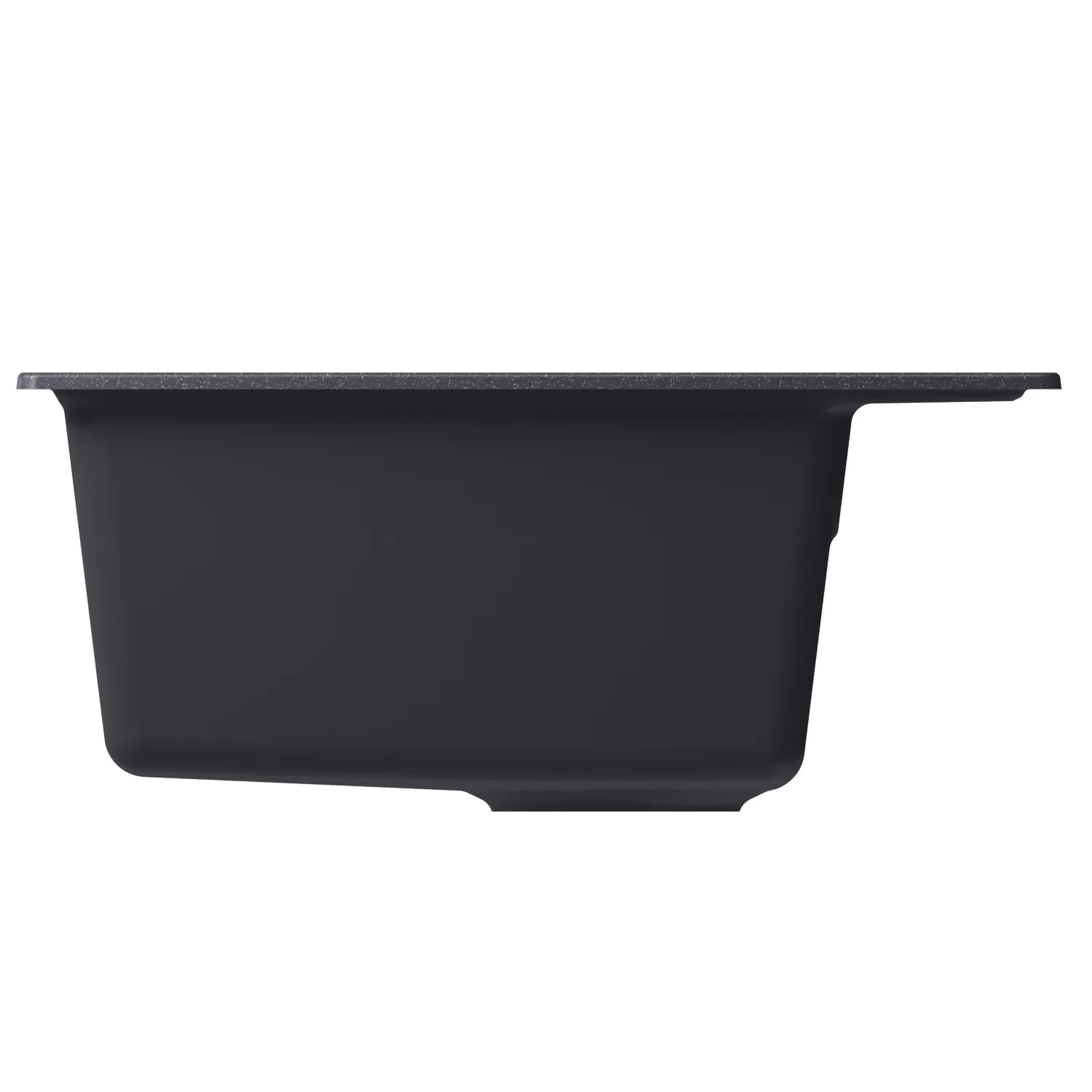 Мойка MIXLINE ML-GM28 антрацит (343)  450*500*190мм NEW (552184)