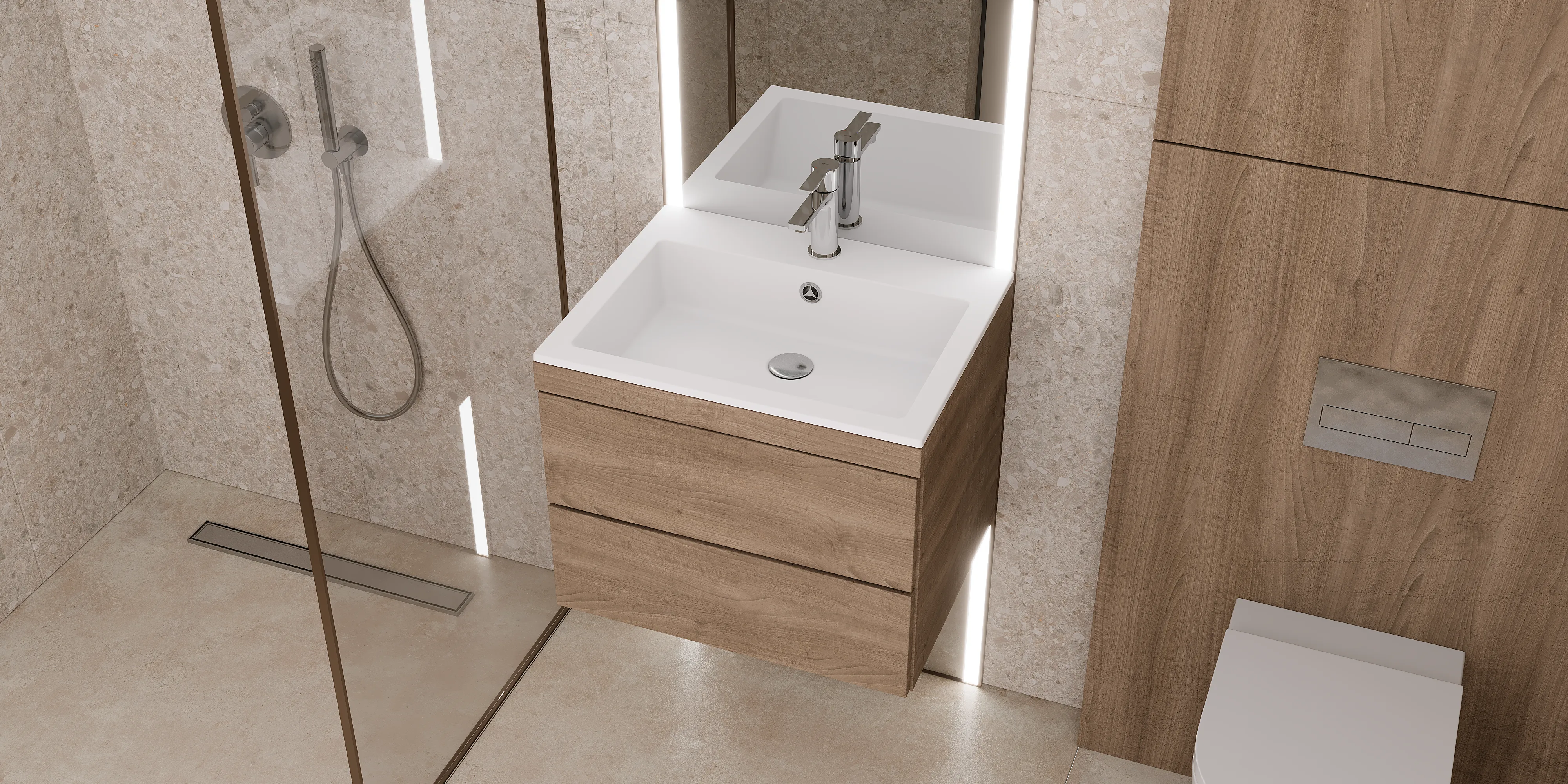 Раковина Paola Nero 600 ST White (Paola Nero 600 ST-W)