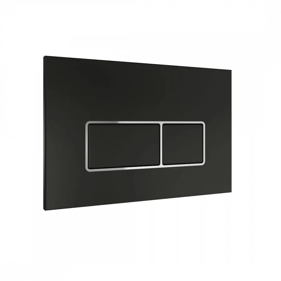 Клавиша смыва Maretti Umbria AC12UM-564, черный/хром