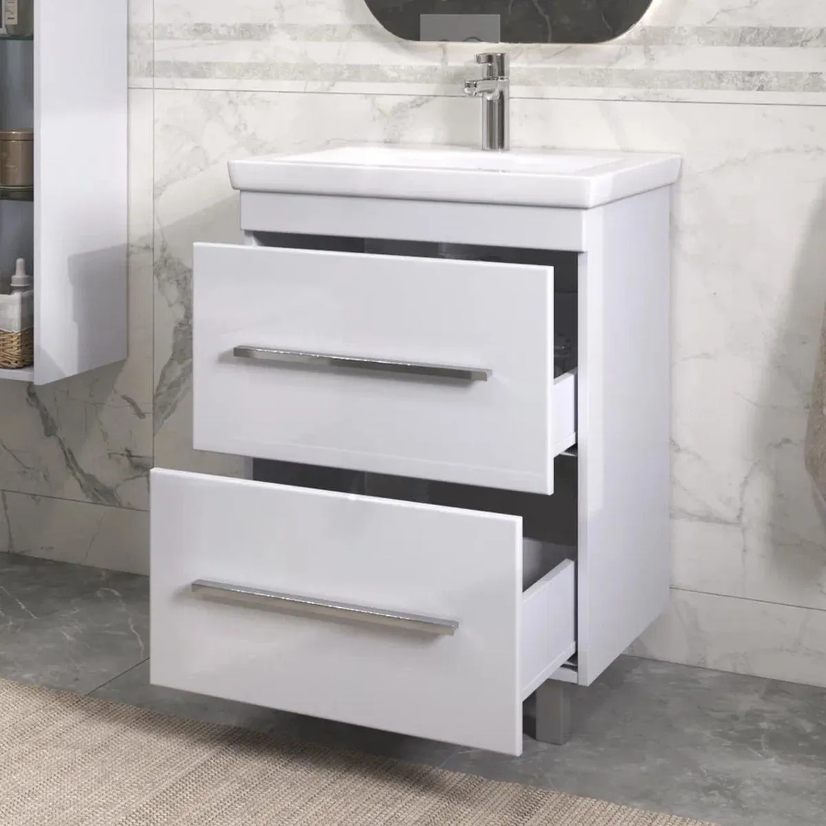 Тумба с раковиной напольная VIGO Land 019, 60 см