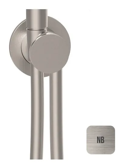 Шланговое подсоединение Almar Showers Accessories с держателем и шлангом, Brushed Nickel (E192000.NB)