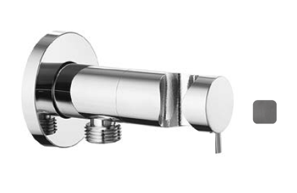 Шланговое подсоединение Almar Shut Off, Gun Metal Brushed PVD (E095029.GM)