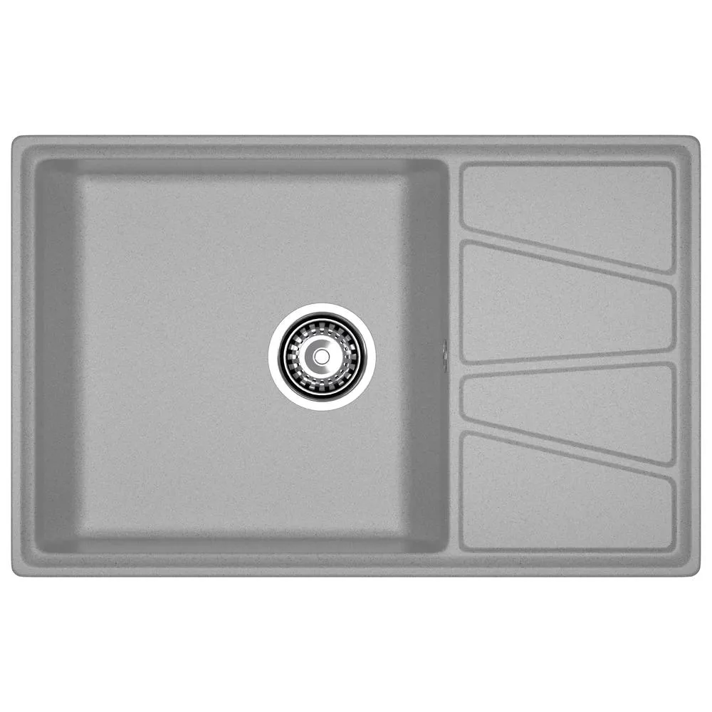 Кухонная мойка GranFest VERTEX 780L, серый