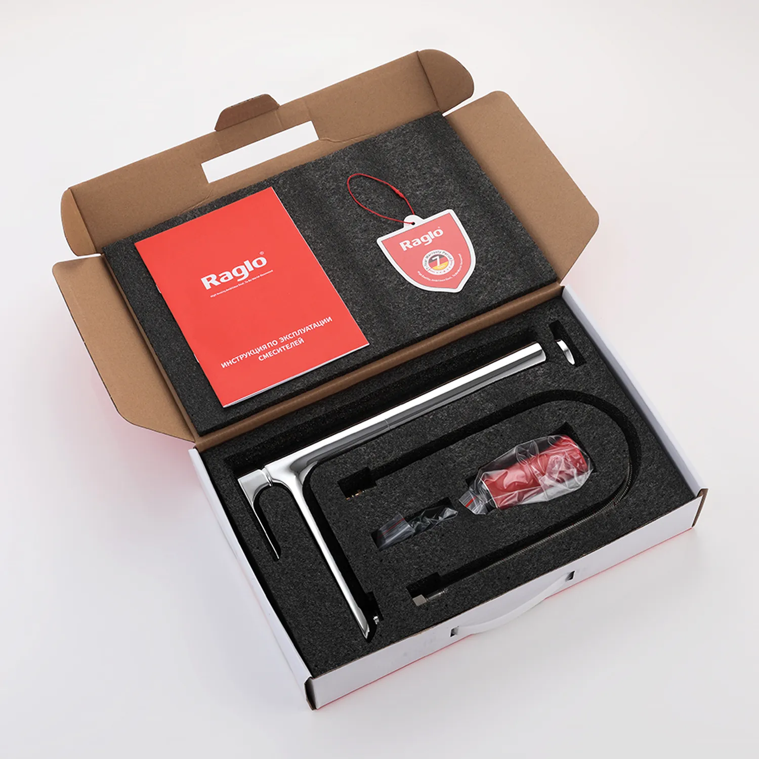 Смеситель Raglo высокий для умывальника  (R03.15)