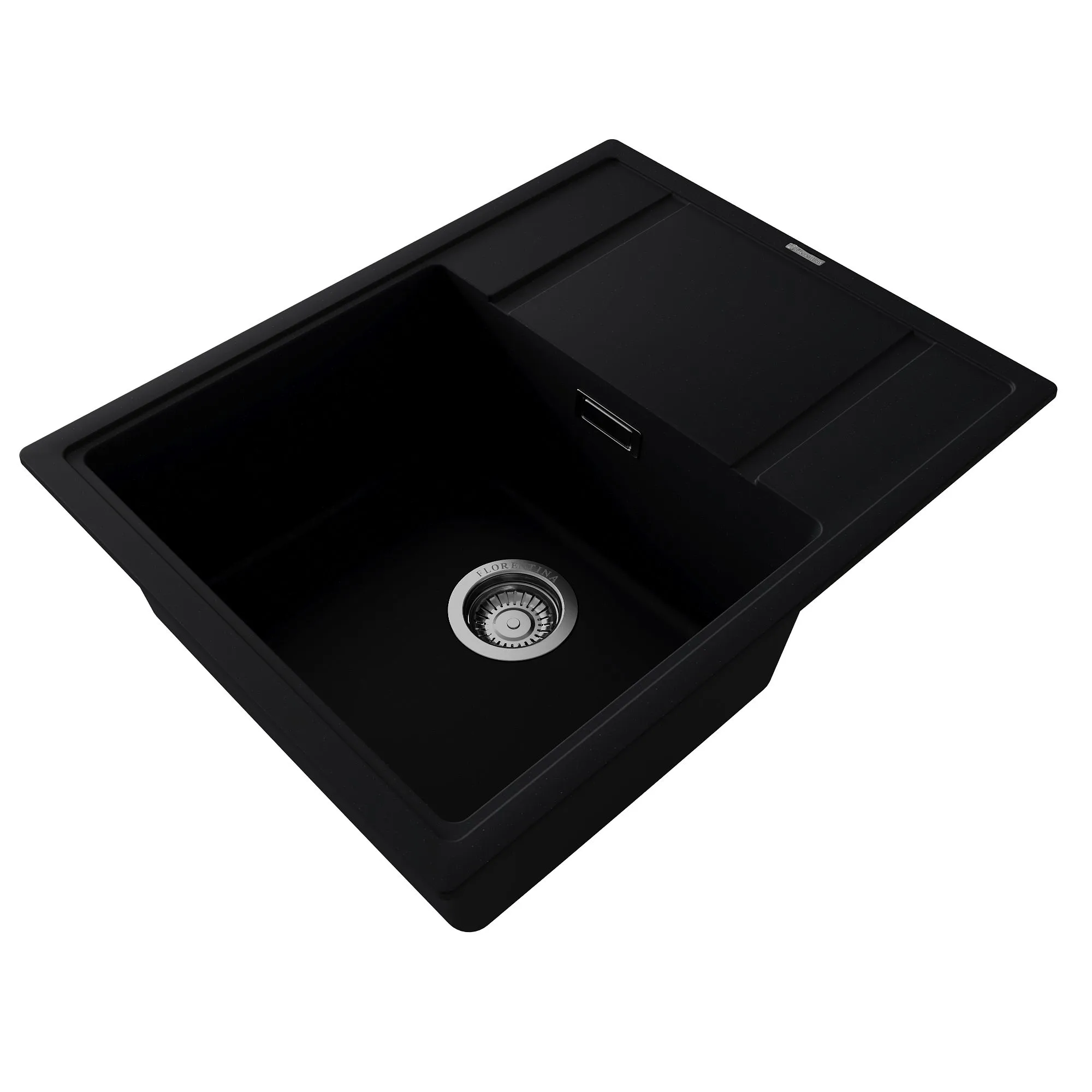 Кухонная мойка Florentina ЭСТЕЛЬ 20.520.C0650.102, черный