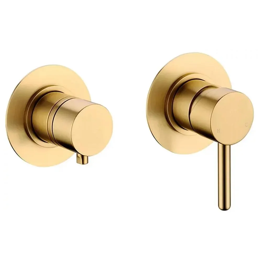 Душевая система встраиваемая (без излива) Grocenberg GB5090MG, матовое золото