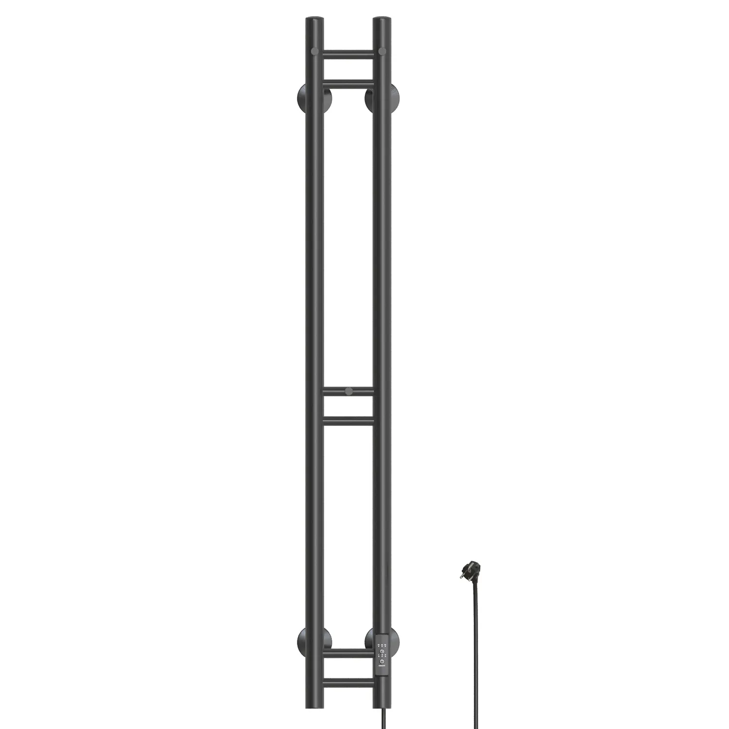 Полотенцесушитель MIXLINE MOON GRAPHITE 120/10 (таймер,103 Вт) электрический ГРАФИТ (556252)