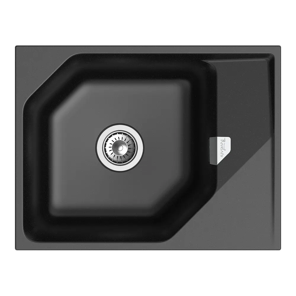 Кухонная мойка Rivelato LOCUS LS-65, черный