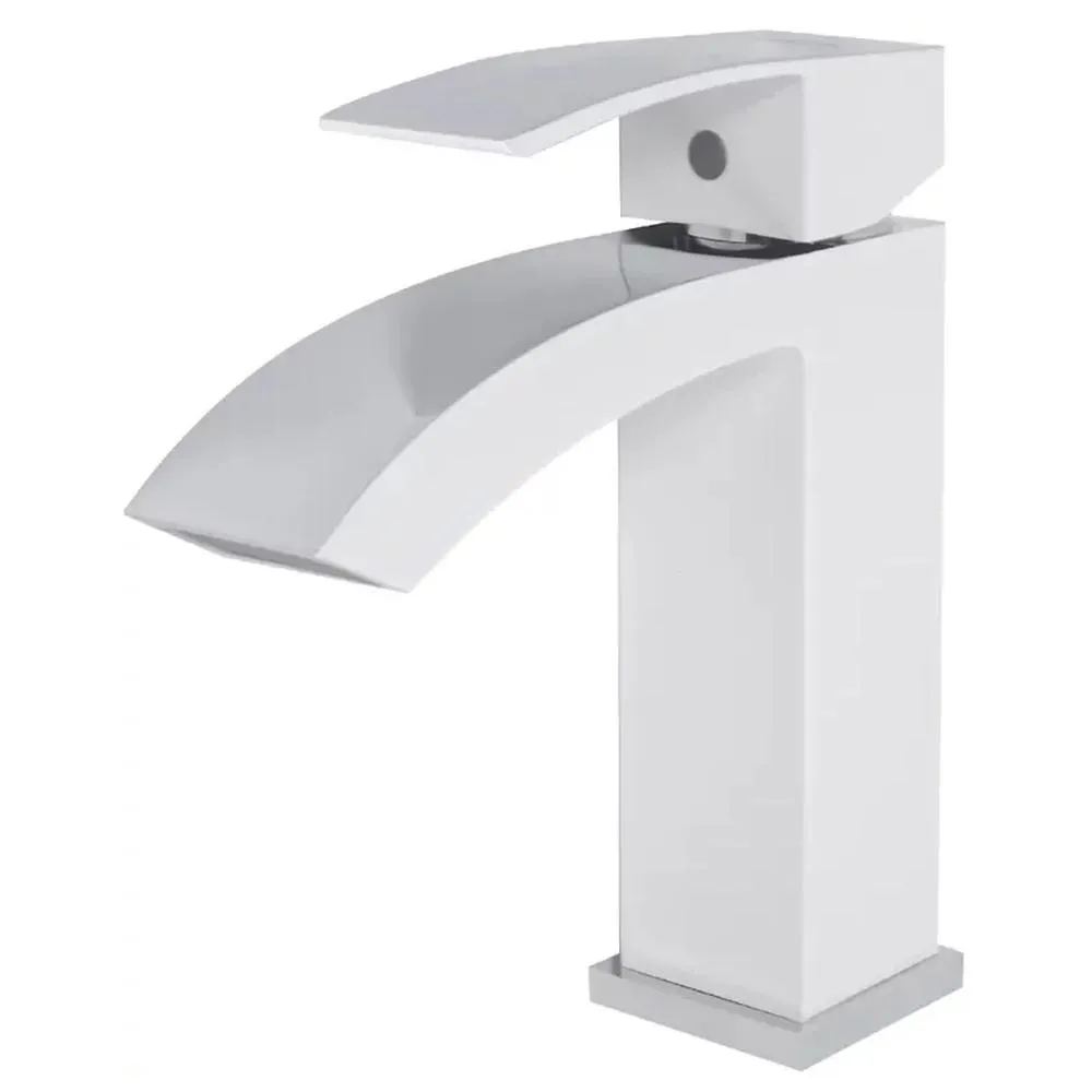 Набор для ванны 3 в 1 Hansberge H7077W, белый/хром