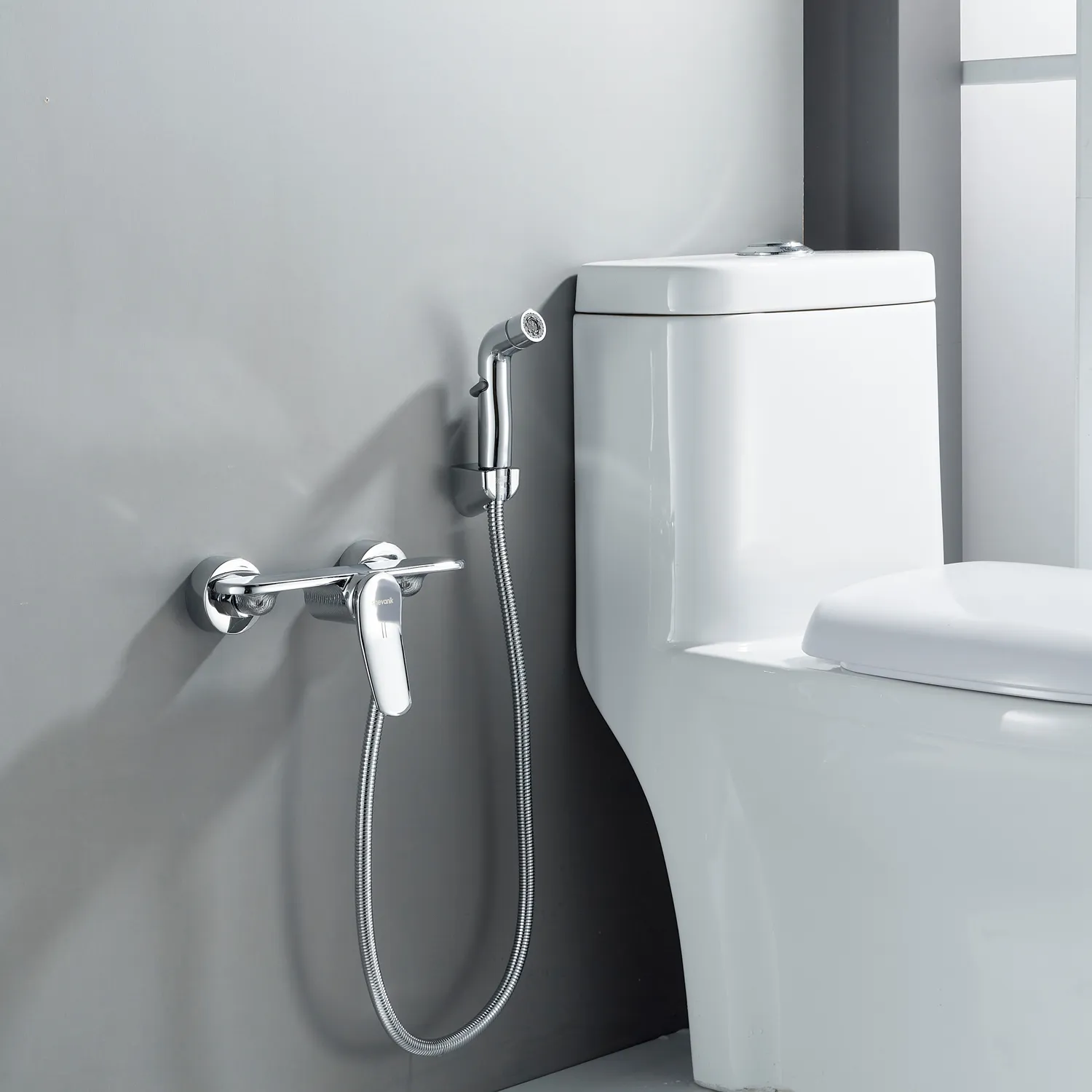 Гигиенический душ со смесителем Shevanik S4705-1, хром