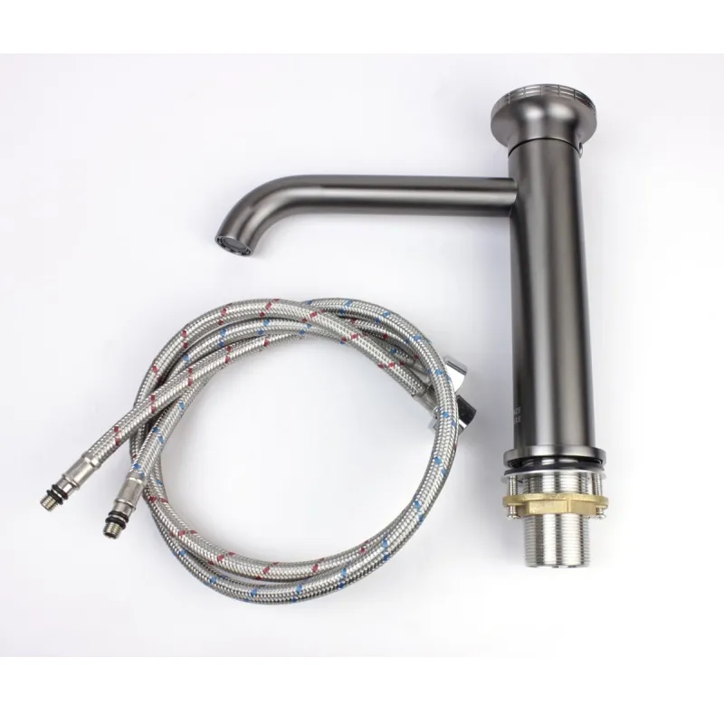 Смеситель для раковины Bronze de Luxe 9009GM-G, графит/зеленый