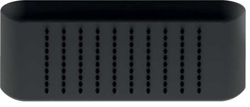 Верхний душ Nobili 24 см AD139/122BM Velvet black