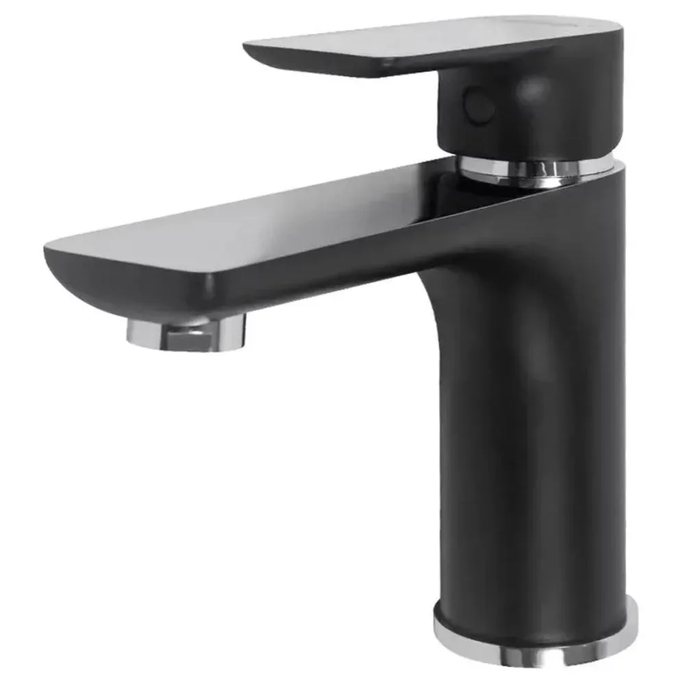 Набор для ванны 3 в 1 Hansberge H7099BC, черный/хром