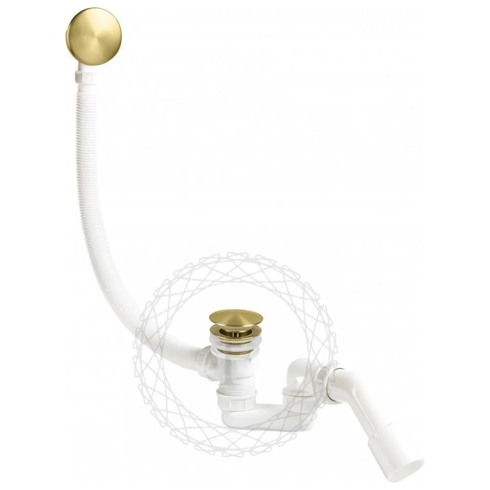 Слив-перелив (автомат, 90 см.) FILARETE FL90MG, матовое золото