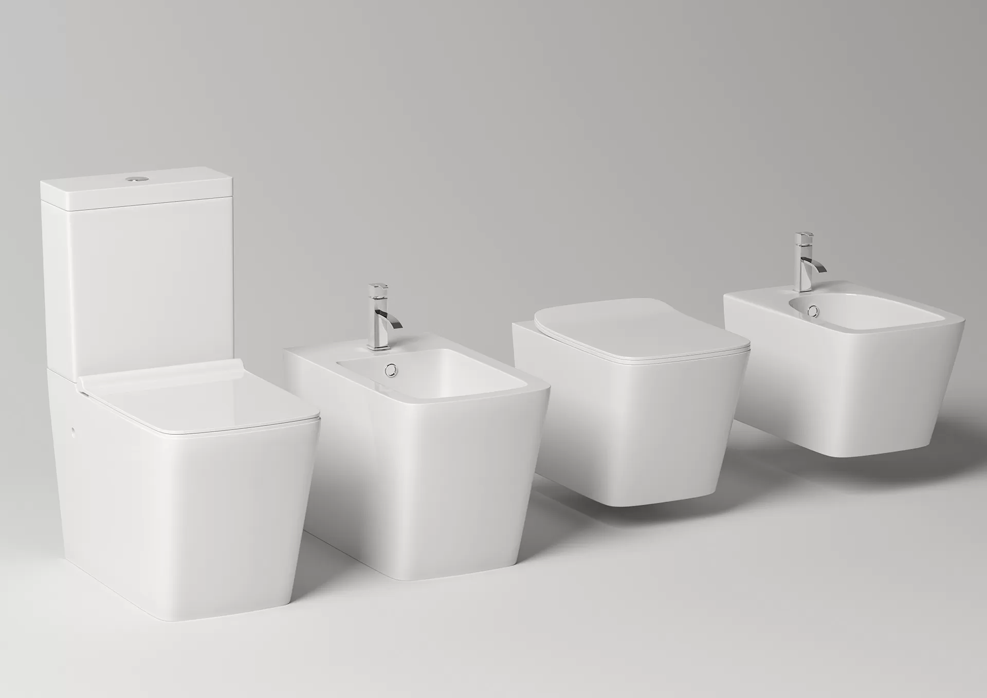 Биде подвесное TIMO SOLI 510*350*325 (TK-304MB)