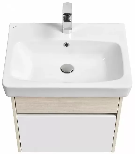 Тумба под раковину Aquaton Верди PRO 60 белый, ясень фабрик 1A206701VDAV0