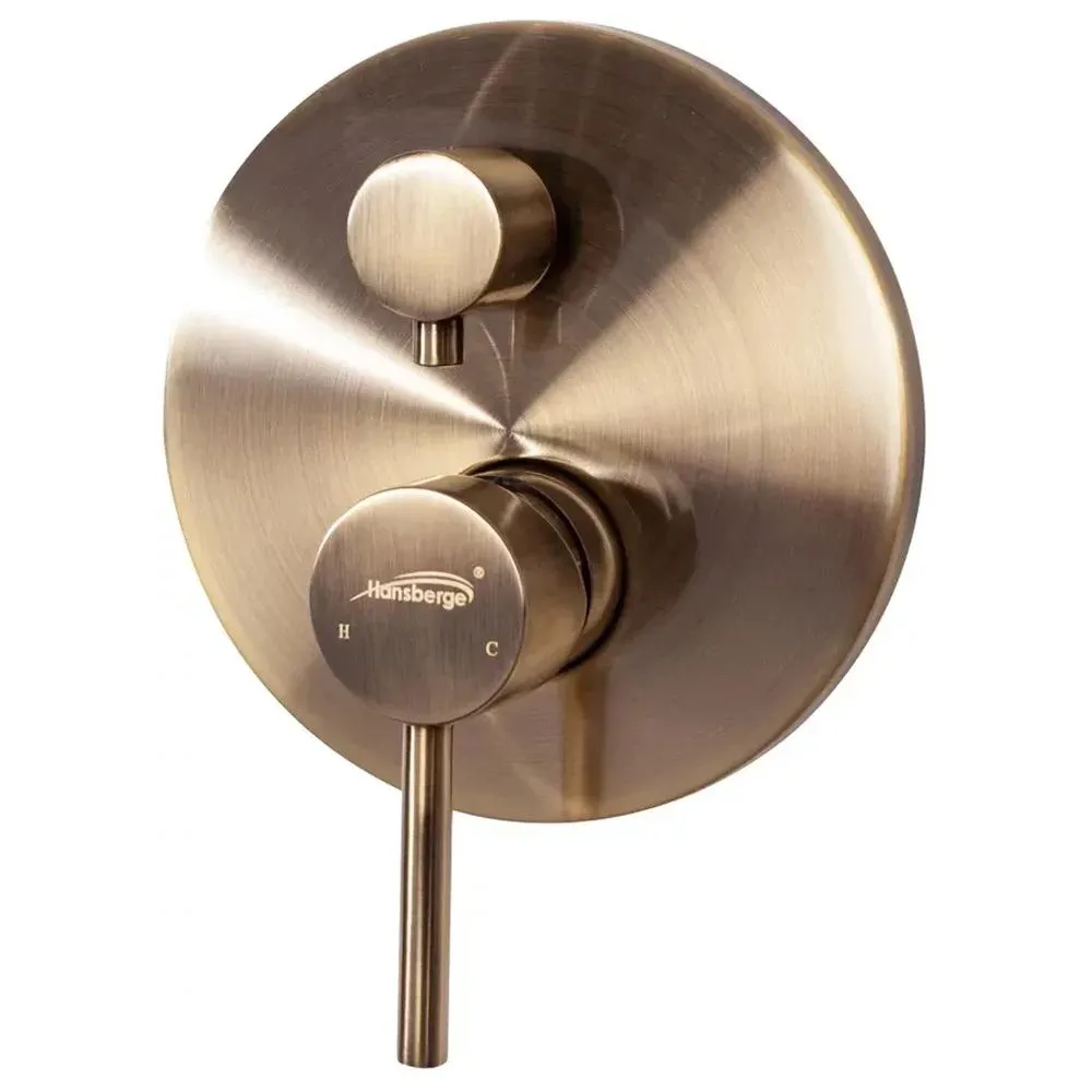 Душевая система встраиваемая Hansberge H6095BR, бронза